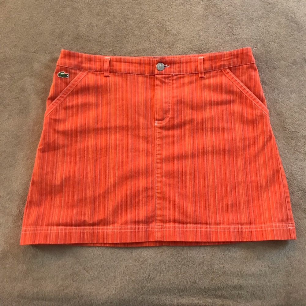 Lacoste Striped Mini 🍊